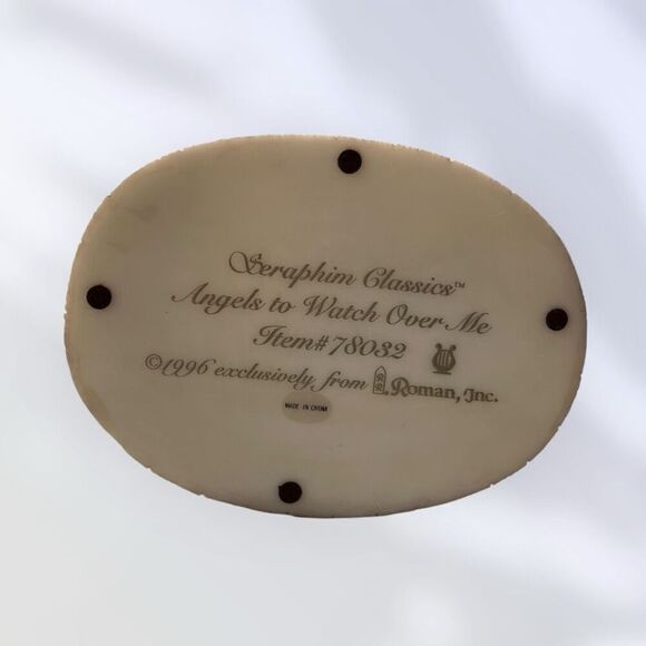 Vintage 1996 Seraphim Classics Angels to Watch Over Me Resin Sculpture Figurine - Picture 8 of 11